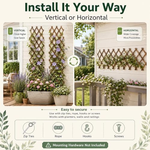 Wooden Lattice Panels 1Pack - Image 5