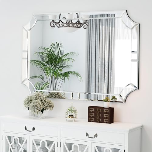 Chende 32"x47" Large Wall Mirror - Image 5