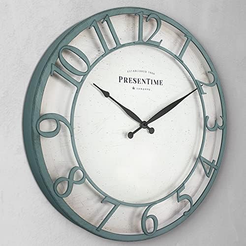 Presentime 21" Farmhouse Series Wall Clock - Image 3