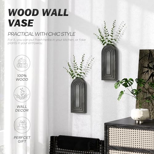 EOSAHR Wall Vase for Home Decor: Wall Planter for Indoor Plants - Image 4