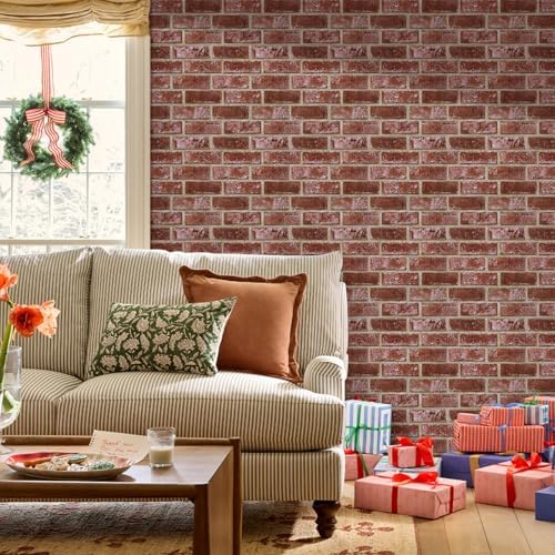 COMSTICKC 3D Faux Brick Wall Panels Peel and Stick - Image 6