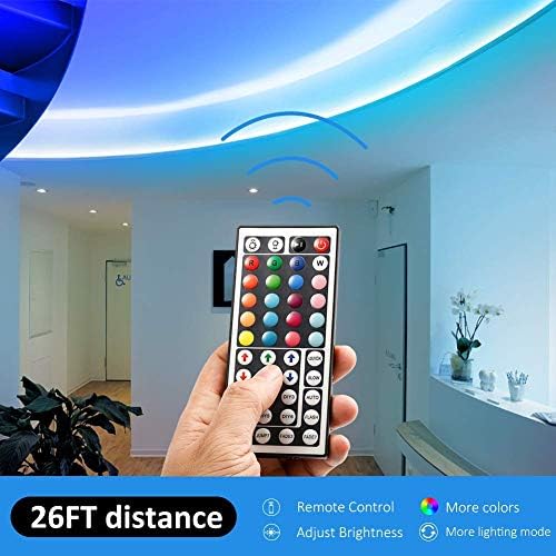 DAYBETTER Led Strip Lights 16.4ft W/ Remote Controller and Power Supply - Image 5