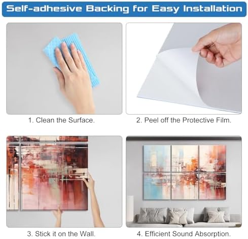 Decorative Acoustic Panels 6 Pack - Image 5