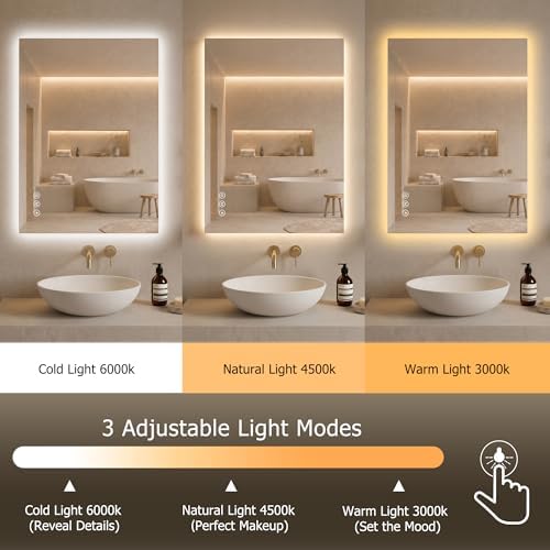 24"X32" LED Bathroom Mirror - Image 6