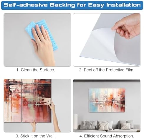 Decorative Acoustic Panels 8 Pack - Image 5
