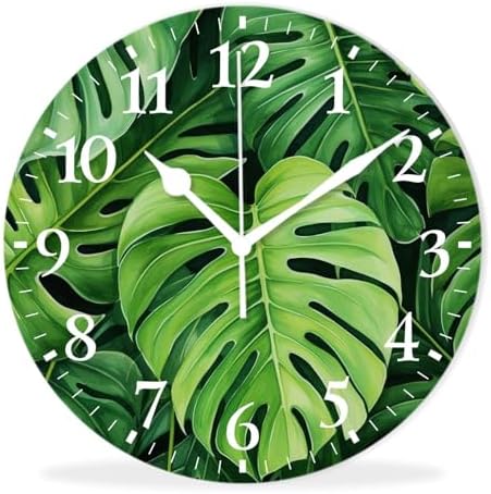 Battery Operated Quartz Wall Clocks Non-Ticking Silent Modern Wall Clocks by Kyvita