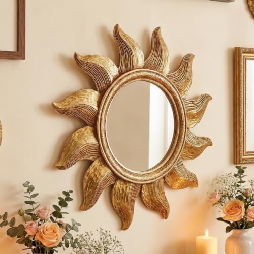Novabright Sunburst Celestial Mirror 90s Wall Decor - Image 2