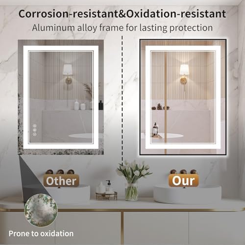 22"x30" LED Bathroom Mirror - Image 2