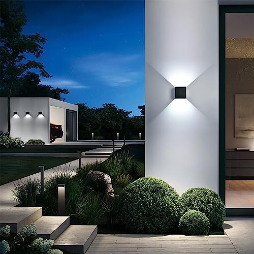 Mille Lucciole 2 Pack LED Outdoor Wall Lights Exterior/Interior, Up and Down - Image 2