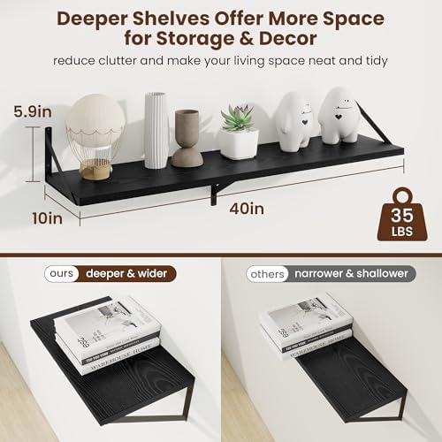 Axeman Deep Floating Shelves - Image 3