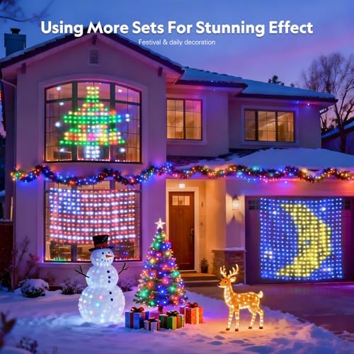 JMEXSUSS 400 LED Smart Curtain Lights - Image 5