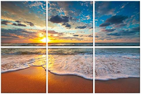 Ruonin.X Wall Art Panels, 6 Pack Decorative Sound Absorbing Wall Panels by Ruonin.X