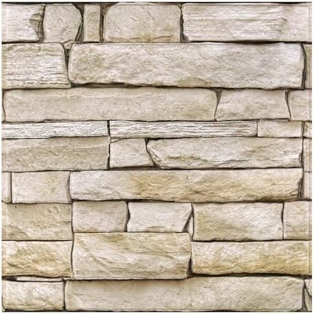 3D Faux Stone Wall Panels Peel and Stick, Designed by SMOOSTIKCDECOR