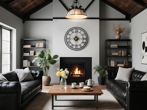 30" Large Wall Clock Decorative - Image 2
