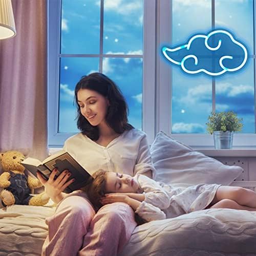 Dleouly Anime Neon Sign, LED Blue Cloud Neon Signs - Image 6