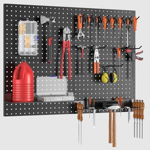 Heavy Duty Metal Pegboard Wall Organizer - Image 2