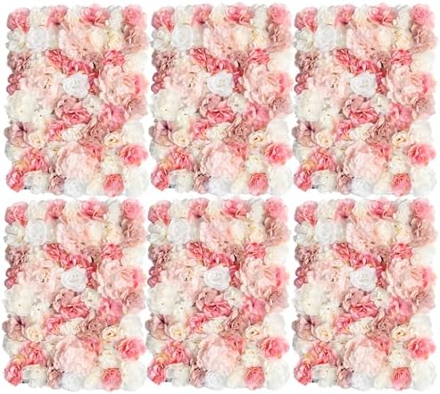 Flower Wall Backdrop 6 Panels 16×24 Inch by BloomTrend