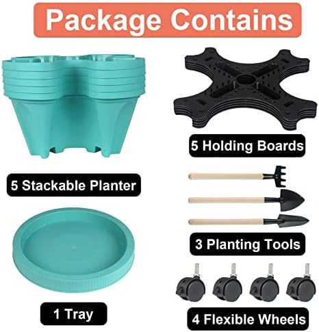 GameXcel Vertical Planter Tower - Image 7