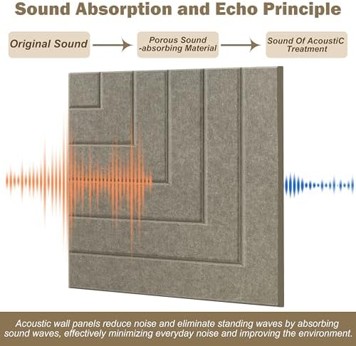 Geometric Acoustic Wall Panels Noise Reducing Sound Absorbing Panel - Image 5