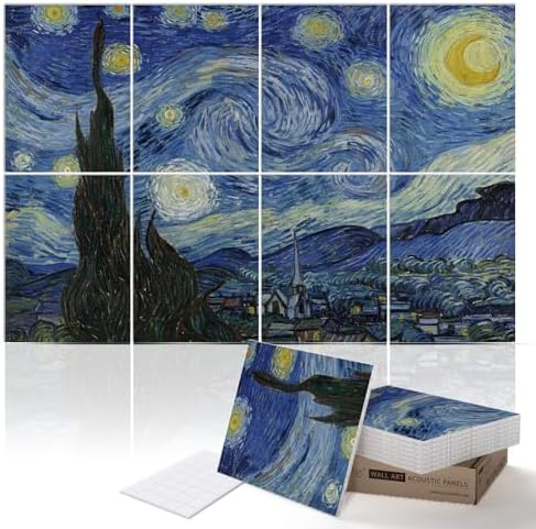 PINWELIFE® Masterpiece Acoustic Art Panels, Decorative Acoustic Wall Art by PinwelifeWallArt%EF%BD%9CAcousticPanels