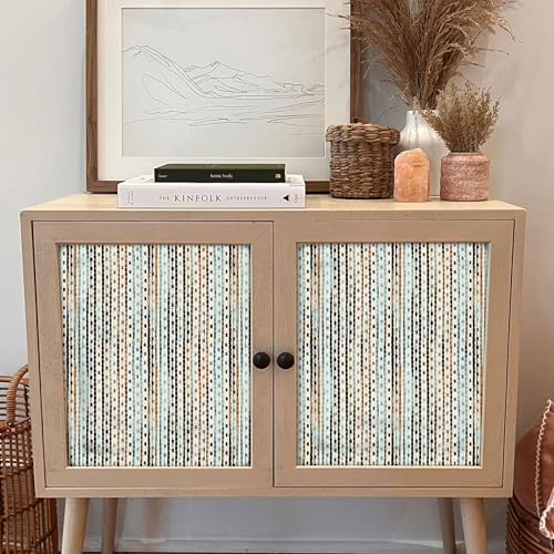 Main Street Peel and Stick Wallpaper Sheets, Woven Stripe - Image 3