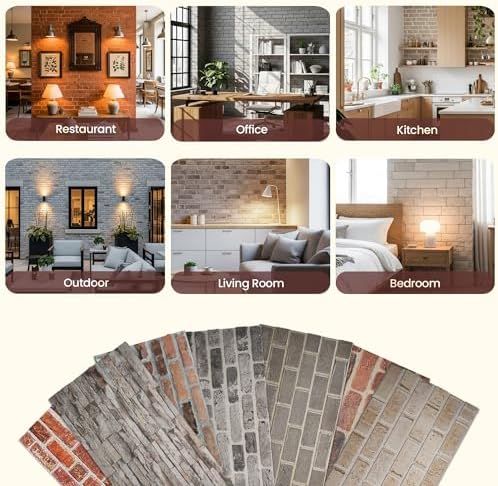 3D Faux Brick Wall Panels – Lightweight Styrofoam Cladding - Image 7