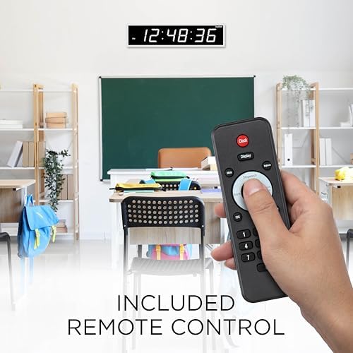 Ivation Oversized Digital Wall Clock - Image 5