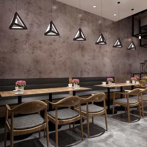 BOMENG Metallic Concrete Peel and Stick Silver Rustic Industrial Wallpaper - Image 4