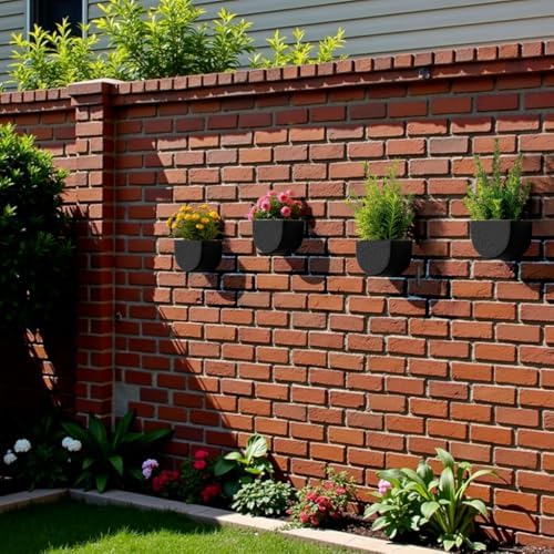 Asnext 2 Pack Indoor Wall Planter, 7 Inch Wall Planter Pot - Image 4