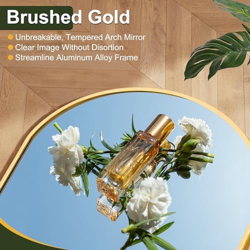 NicBex 57"x20" Arched Full Length Mirror - Image 3