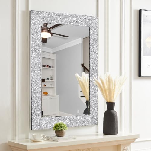 Stickyart Self Adhesive Silver Glitter Contact Paper Peel and Stick Textured - Image 2