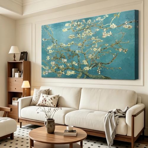 weiyiart Vincent Van Gogh Almond Blossom Canvas Wall Art Unframed Classic by weiyiart