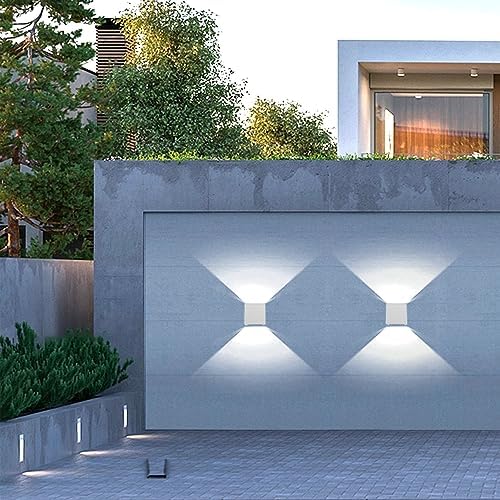 2 PCS 12W Outdoor Sconces Wall Lights LED Exterior/Interior Up and Down Lights - Image 3