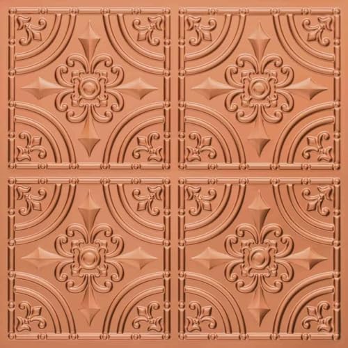 From Plain To Beautiful In Hours 205 Wrought Iron PVC Ceiling Tiles 2x2 ft by DecorativeCeilingTiles