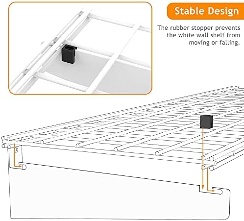Wallmaster 15x45 Garage Wall Mount Shelves Heavy Duty Storage Shelves - Image 4
