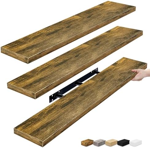 Sorbus Floating Shelves for Wall Storage by Sorbus