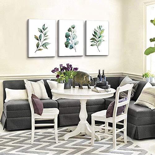 Green Leaf inspirational canvas Wall Art - Image 6