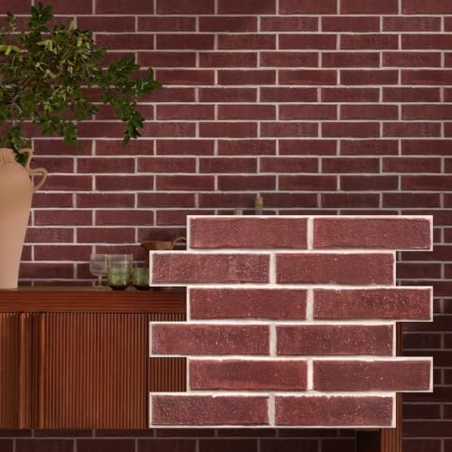 3D Faux Brick Wall Panels Peel and Stick, Designed by SMOOSTIKCDECOR