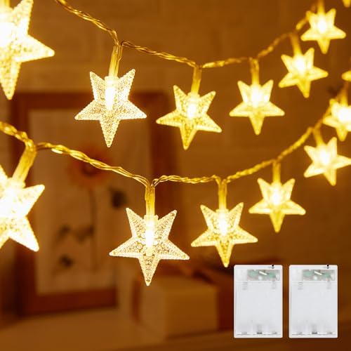 Minetom Star String Lights Battery Operated by Minetom