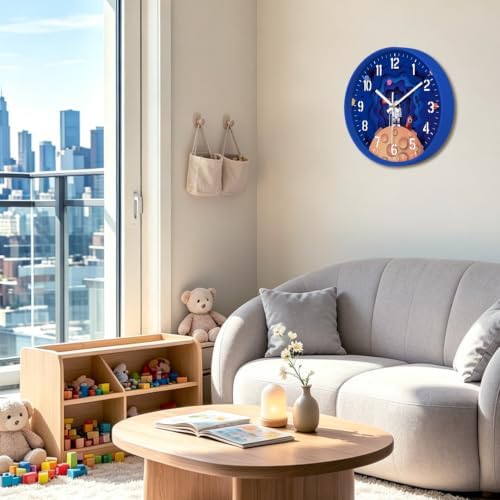 12" Large Analog Clock, Modern Wall Clock - Image 6