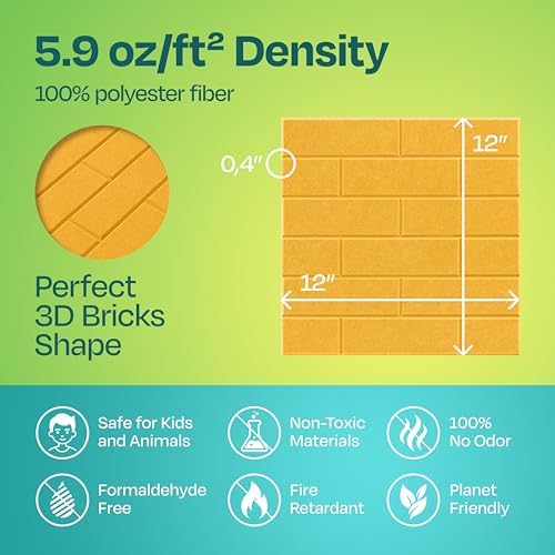 Acoustic Wall Panels 18-Pack, Office & Studio - Image 6