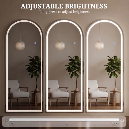 Arched LED Full Length Mirror - Image 4