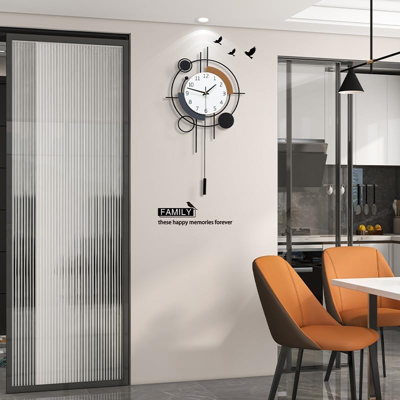 Large Wall Clocks for Living Room Decor Modern Silent Wall Clock - Image 2