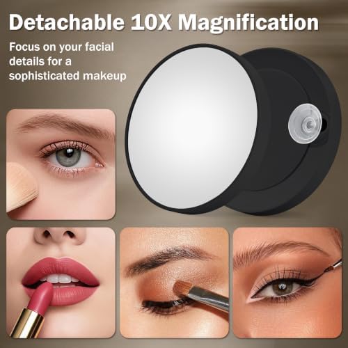 Vanity Mirror with Lights Lighted Makeup Mirror with 15 Dimmable LED Bulbs - Image 6