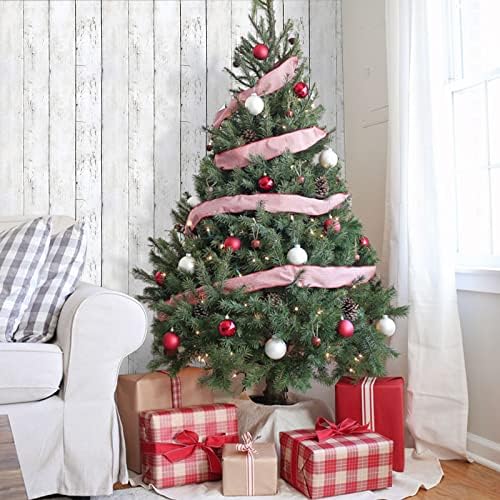 White Shiplap Contact Paper Peel and Stick Wood Wallpaper - Image 3