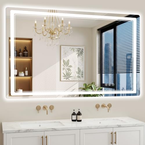 36"x60" LED Bathroom Mirror by WISSMIELSHOME