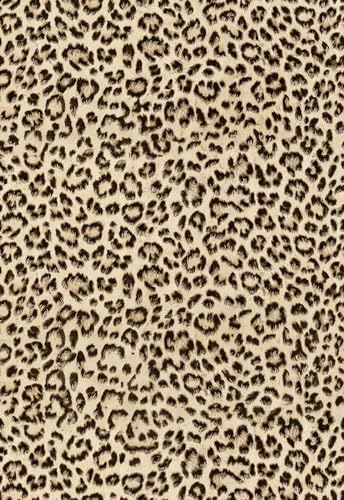 Simon&Siff Leopard Peel and Stick Wallpaper 17.3"x60" Black/Brown Vintage - Image 2
