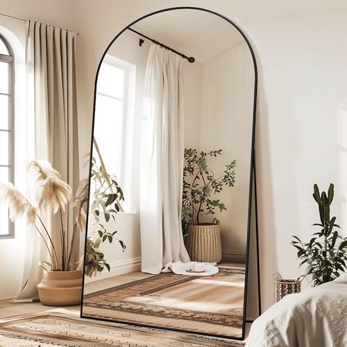 Antok 91" x46” Arched Full Length Mirror, Floor Mirror by AntokMirror