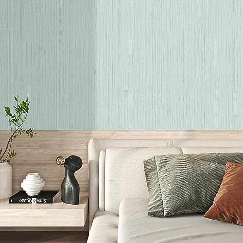 FunStick 15.8"x240" Mint Green Peel and Stick Wallpaper - Image 5