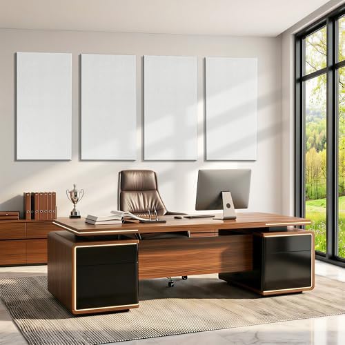 Acoustic Wall Panels, Peel and Stick, 47.2"x23.6", 4 Pack - Image 6